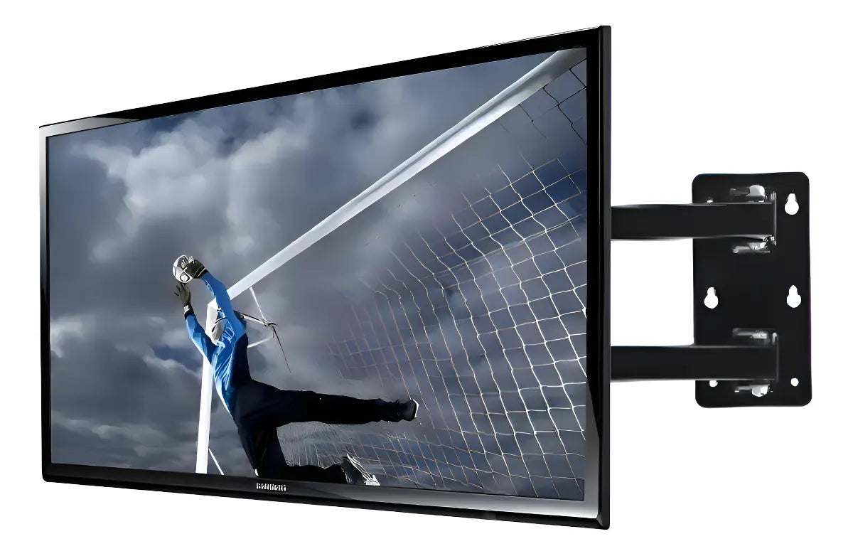 Soporte Articulado de Pared para TV Negro con Brazo Móvil