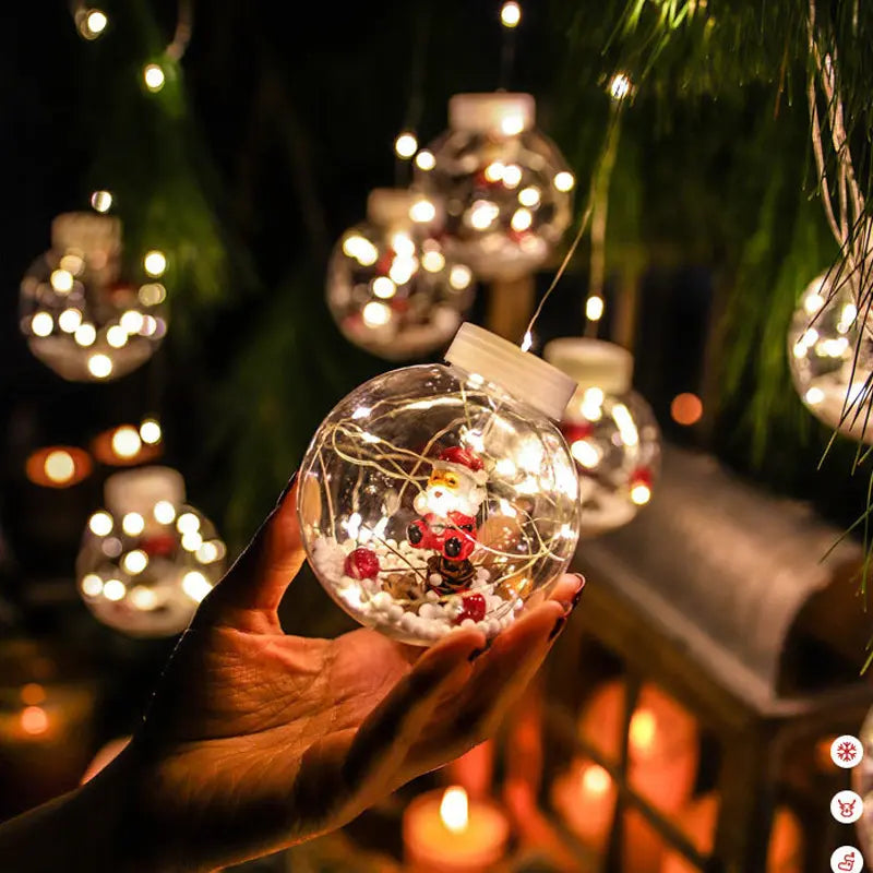Cortina de Luces LED Cálidas 3 m con 160 Luces para Navidad y Decoración