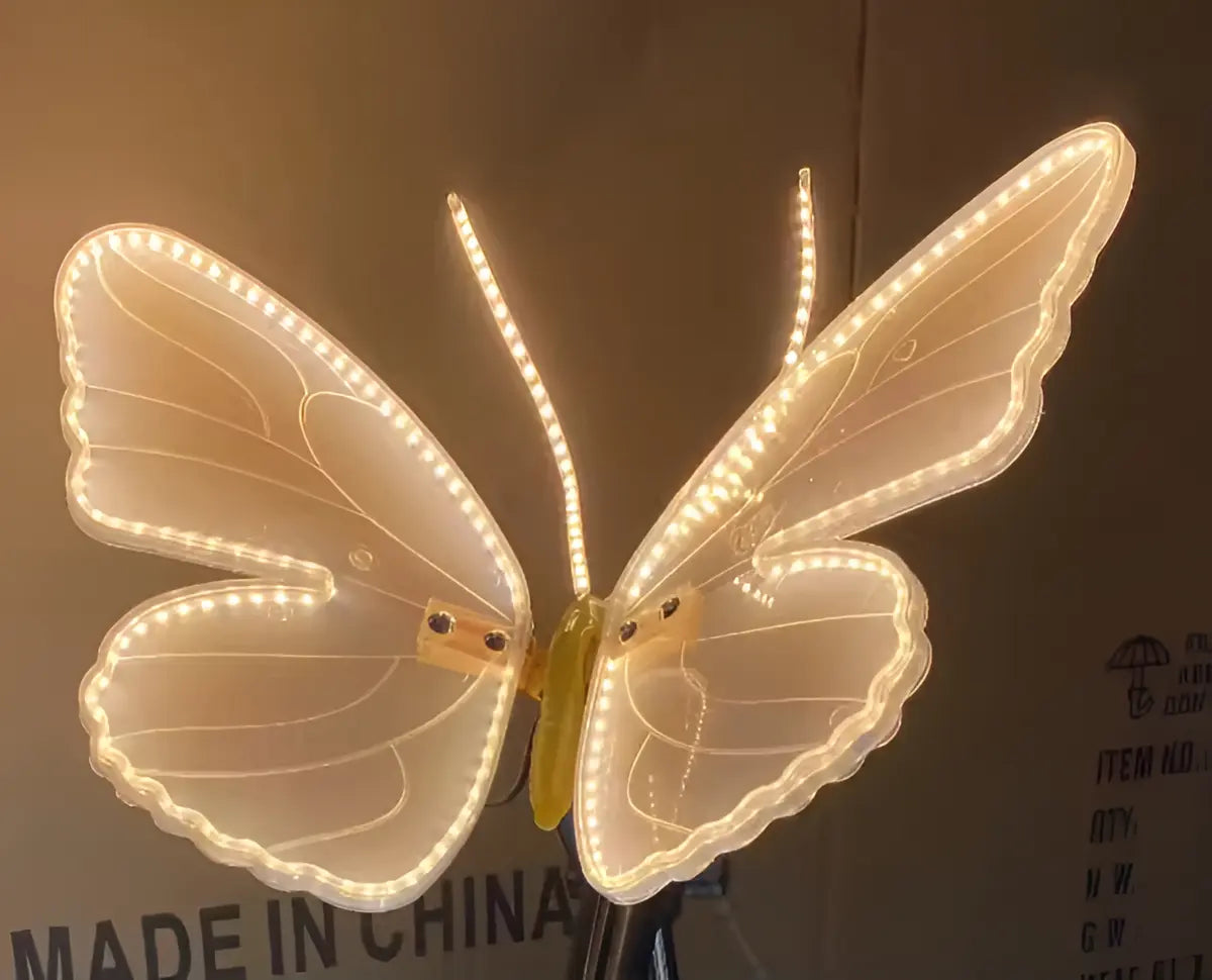 Luces Led Mariposa Dinámicas Simulación Exterior Navidad