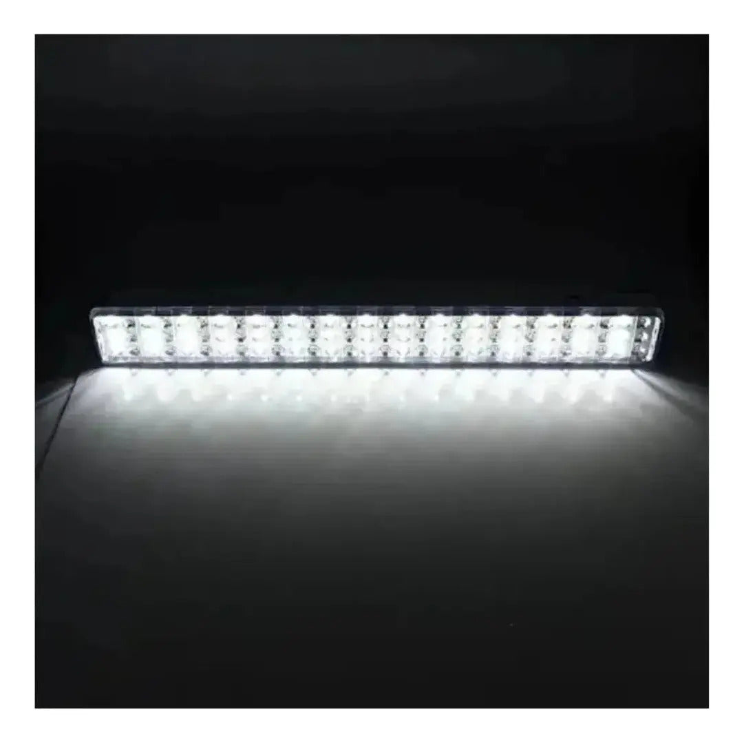 Luz LED blanca recargable para iluminación de emergencia en el hogar