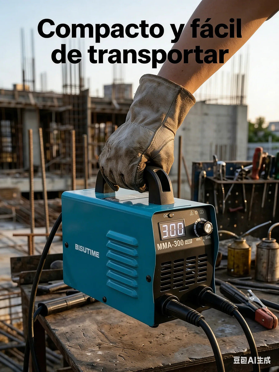 Máquina De Soldar Inverter Mma-300 Portátil Profesional