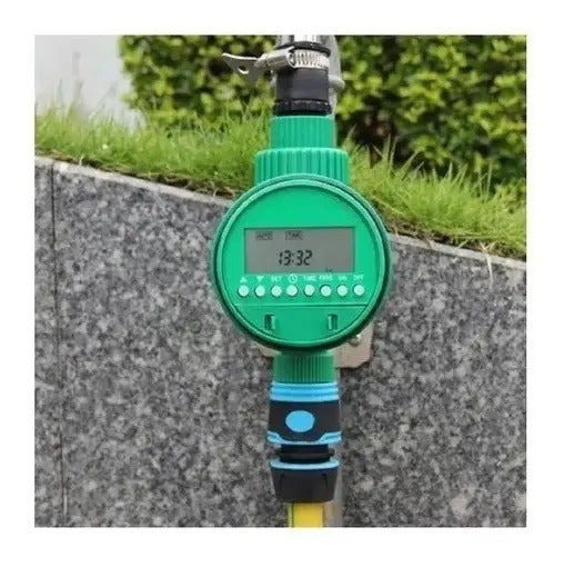 Temporizador de Riego Automatico para Jardin y Goteo