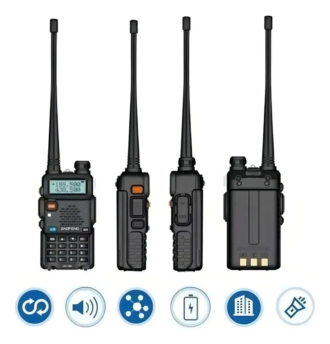 Walkie Talkie Baofeng Uv-5r Dual Band Vhf/uhf Fm