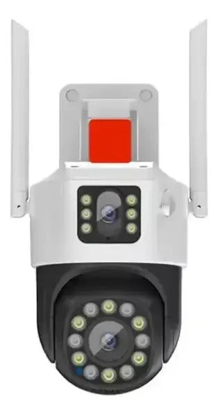 Cámara Domo IP Wifi de Visión Dual + Baliza Roja - App Yoosee