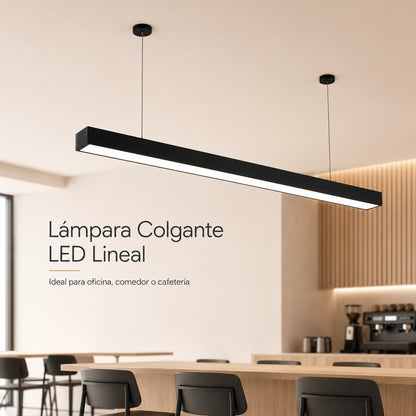 Pack 3 Lámparas Lineales LED 30W 1.2m Luz Fría 5700K para Cocina, Vitrina y Local Comercial