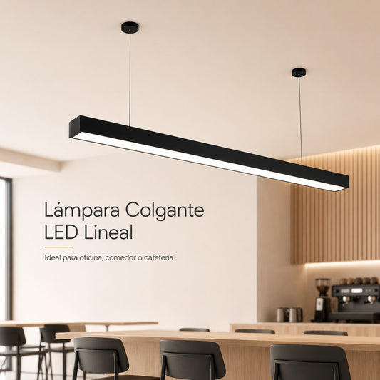 Pack 3 Lámparas Lineales LED 30W 1.2m Luz Fría 5700K para Cocina, Vitrina y Local Comercial