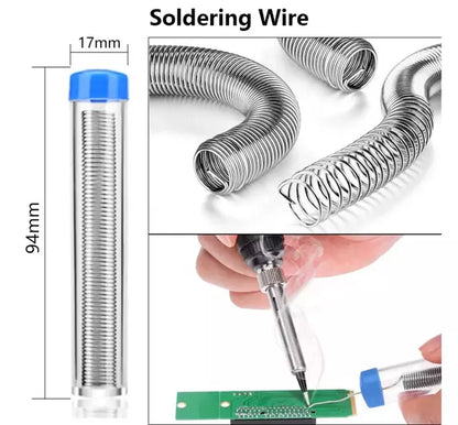 Kit de Soldadura Electrónica 60W con Multímetro y Accesorios