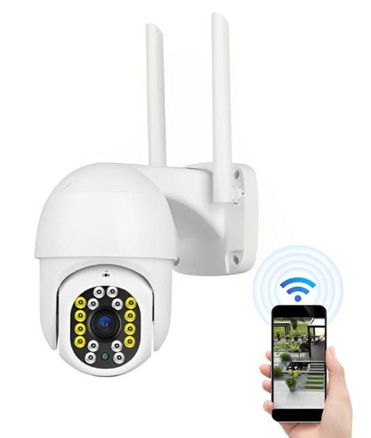 Cámara De Seguridad Exterior Inteligente Ptz - Ziicam App