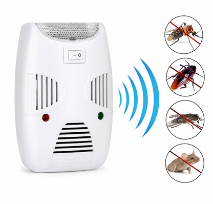 Repelente ultrasónico electrónico para ratones, mosquitos y cucarachas