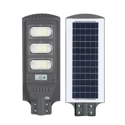 ZHU｜Foco Solar LED 120W Tipo Poste con Soporte  Sensor y Control Remoto para Patio y Jardín