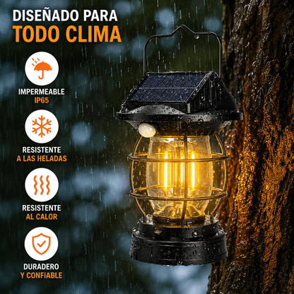 Protección IP65 del farol solar portátil para uso exterior