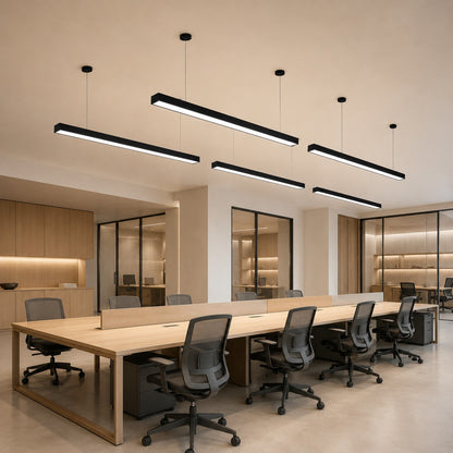 Pack 3 Lámparas Lineales LED 30W 1.2m Luz Fría 5700K para Cocina, Vitrina y Local Comercial