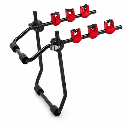 Portabicicletas para Auto para 3 Bicicletas con Correas