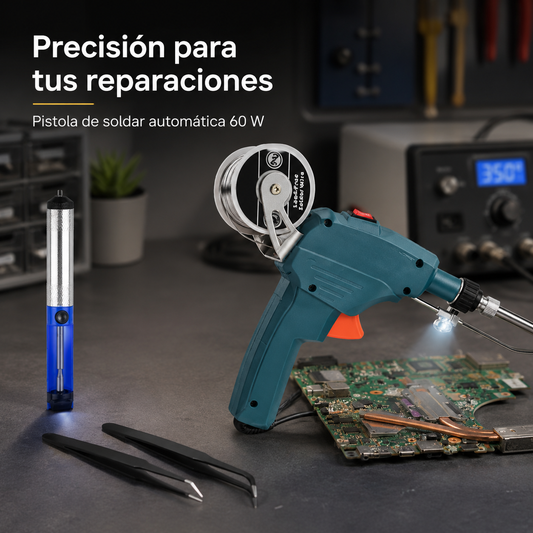 Pistola de Soldar Automática 60 W 220 V para Estaño