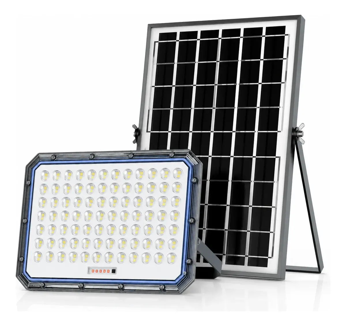 2000w Ip66 Jortan Foco Proyector Solar Exterior Luz Frio con Control