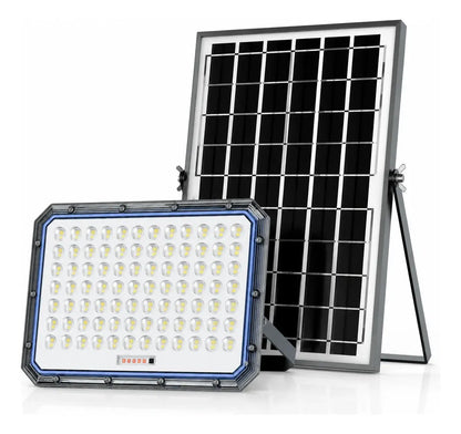 2000w Ip66 Jortan Foco Proyector Solar Exterior Luz Frio con Control