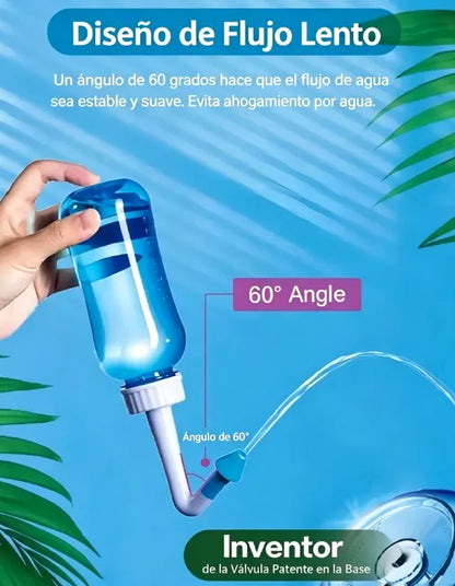Irrigador Limpiador Nasal Rinitis 300ml Adultos Y Niños
