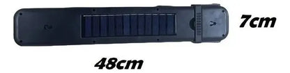 Lámpara Solar de Emergencia Recargable 48 LED 3600mAh con COB y USB para Hogar y Camping