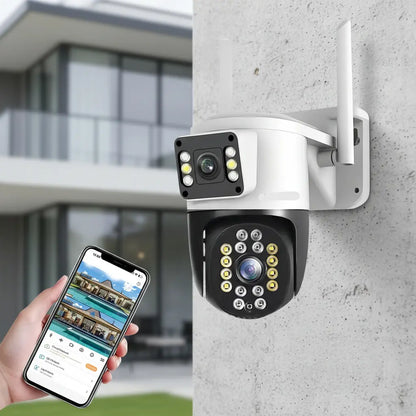 Cámara IP WiFi Domo de Doble Visión - Aplicación Yoosee