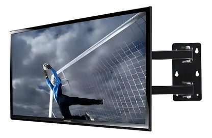 Soporte Articulado de Pared para TV Negro con Brazo Móvil