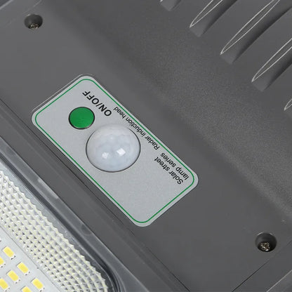 ZHU｜Foco Solar LED 120W Tipo Poste con Soporte  Sensor y Control Remoto para Patio y Jardín