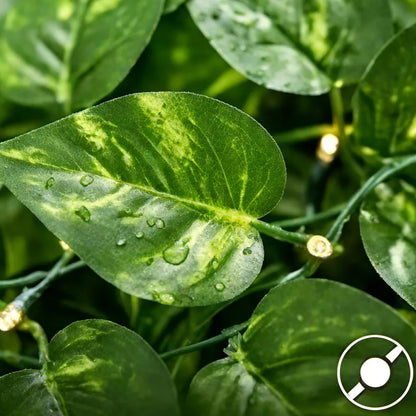 Guirnalda Enredadera Artificial Con Luces Solares Led