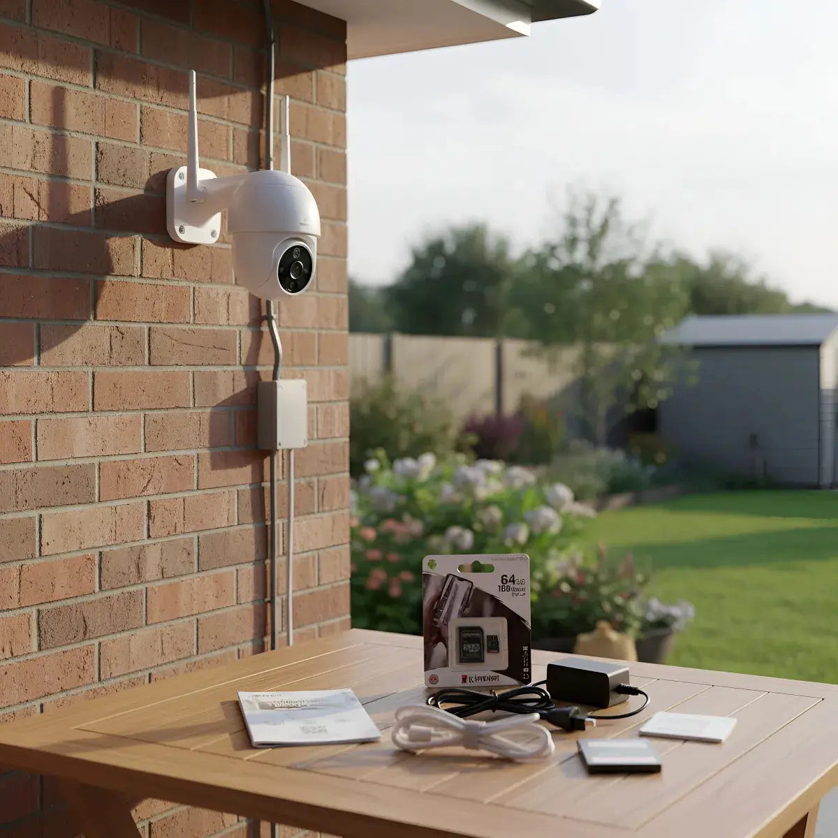 Cámara de seguridad exterior inteligente PTZ - Aplicación Ziicam