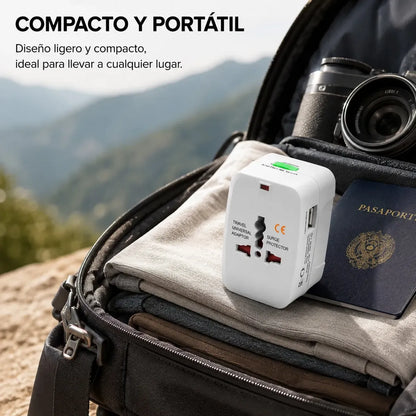 Adaptador Universal de Viaje para Enchufes Internacionales