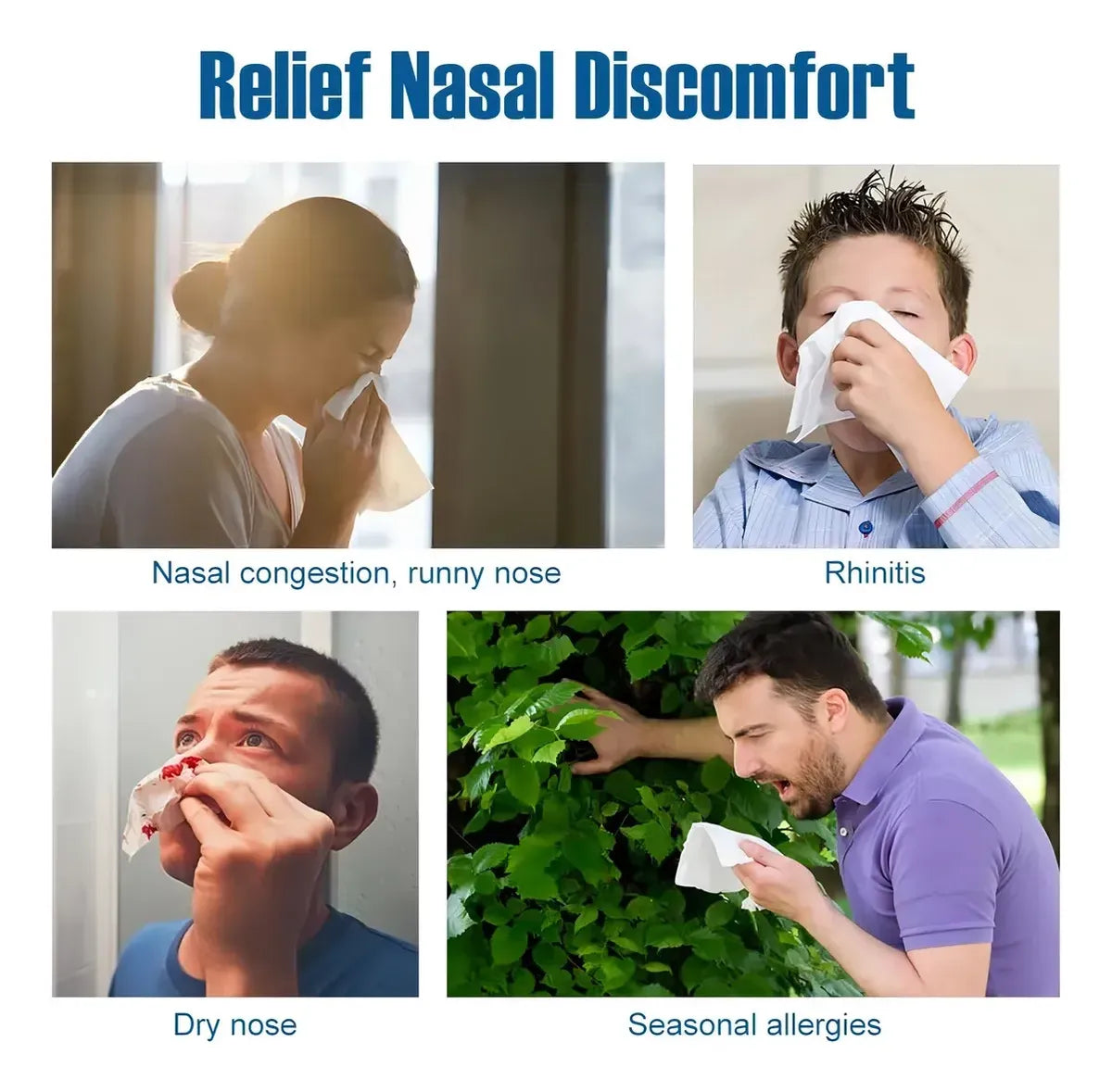 Irrigador Limpiador Nasal Rinitis 300ml Adultos Y Niños