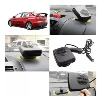 Calefactor Portátil para Auto 12 V 200 W Desempañador