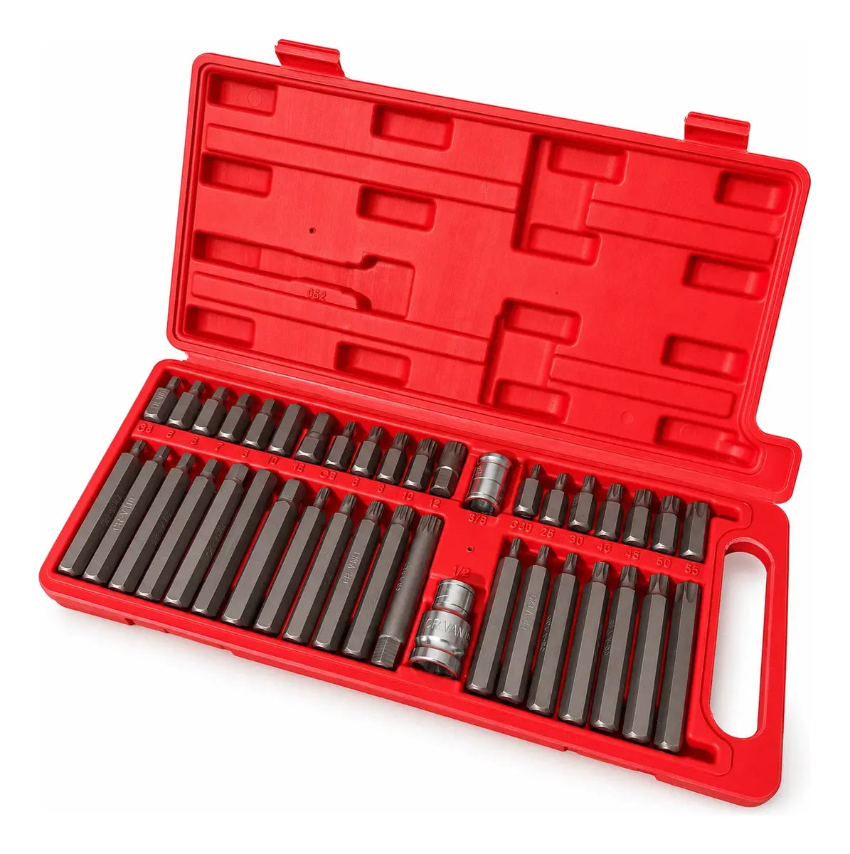 Set 40 puntas dados Torx Allen Spline XZN