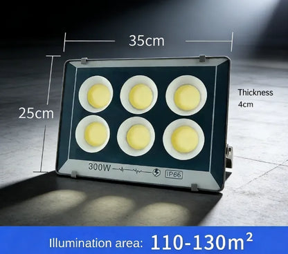 Foco Proyector LED 300 W IP66 para Exterior