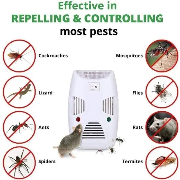 Repelente de plagas para ayudar a ahuyentar insectos y roedores en interiores