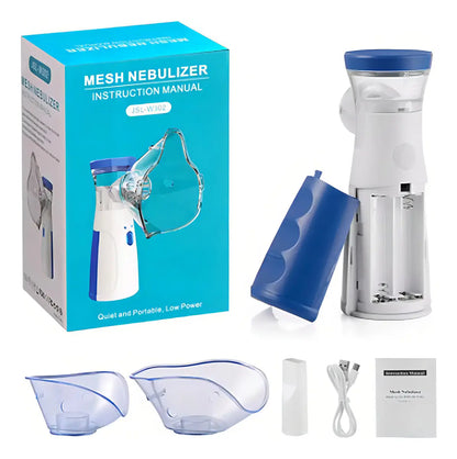 Nebulizador Inhalador Portatil Mesh Recargable Niño Adulto