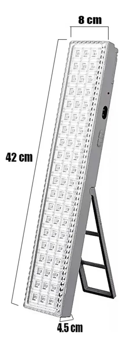 Lámpara LED recargable portátil con soporte para mesa y espacios oscuros