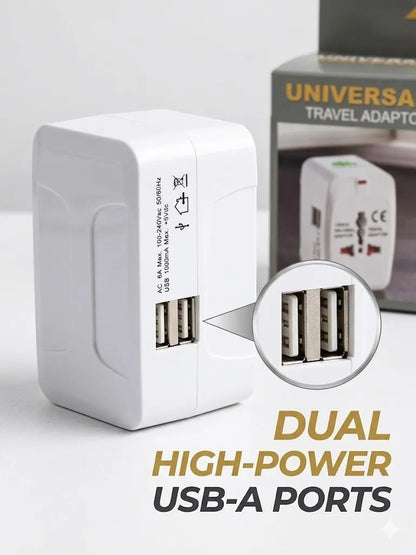 Adaptador Universal de Viaje para Enchufes Internacionales
