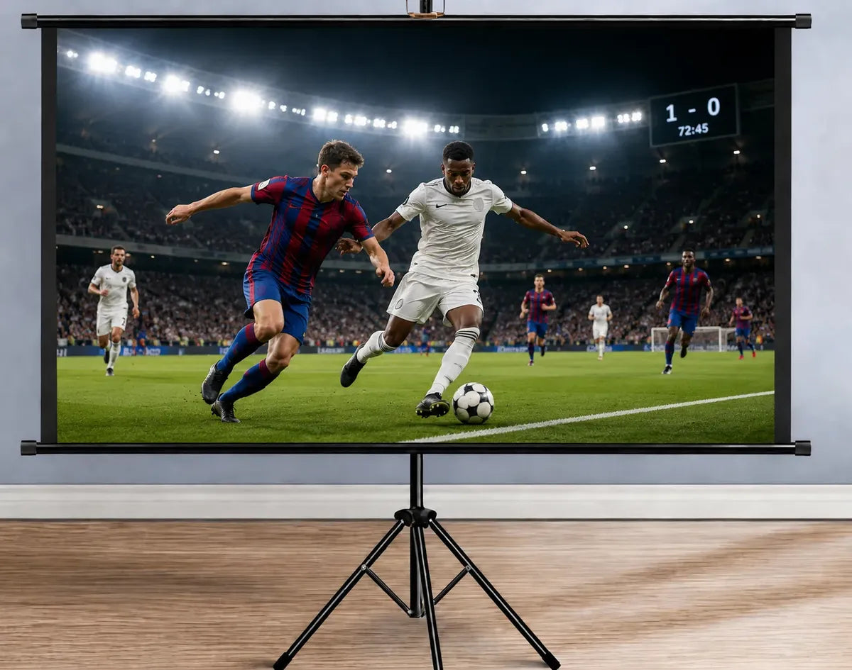 Pantalla Proyector 100 Pulgadas 4:3 4k Con Trípode Portátil