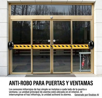Sensor Infrarrojo Perimetral Para Alarma Exterior