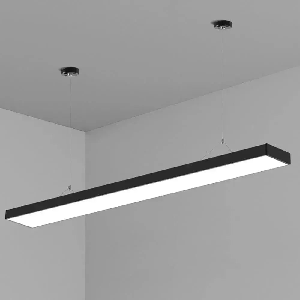 Pack 3 Lámparas Led 30w Colgantes 1.2m Alto Brillo
