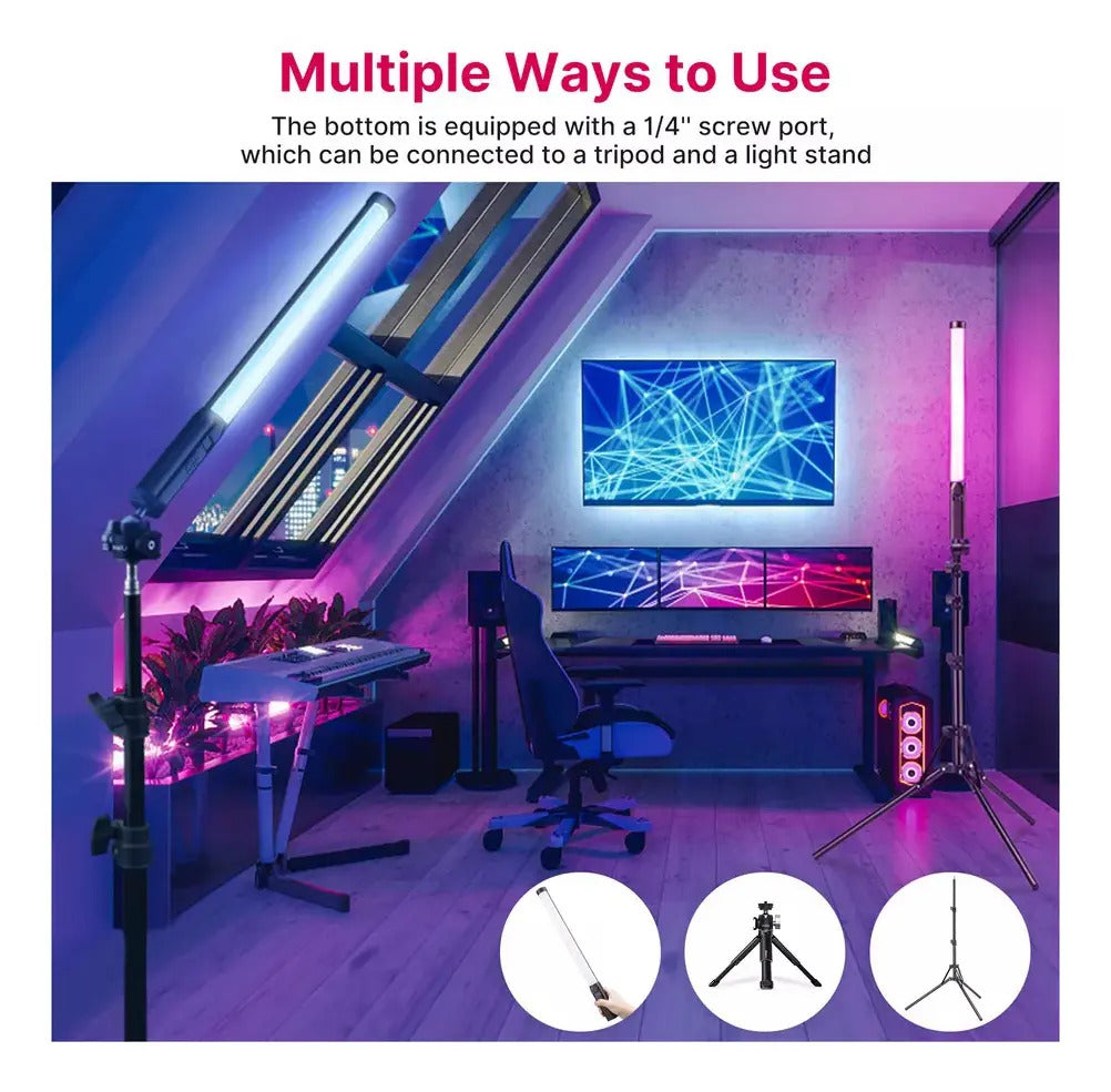 Tubo Led Luz Rgb De Mano Fotografia O Videos Light Stick
