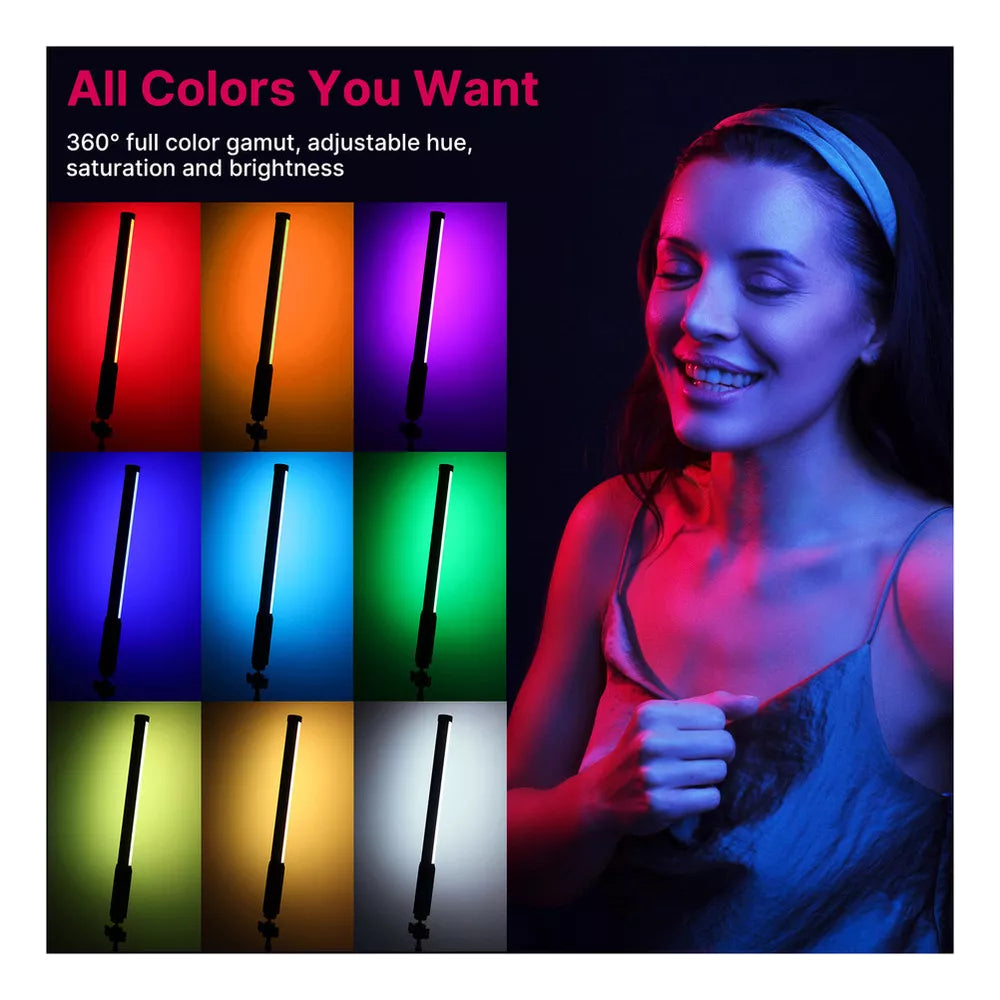 Tubo Led Luz Rgb De Mano Fotografia O Videos Light Stick