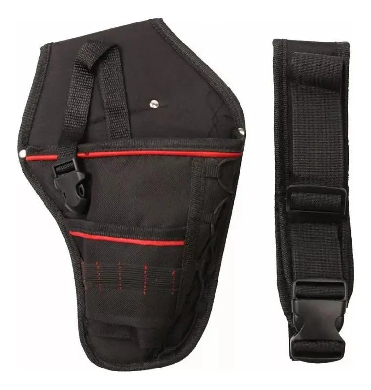 Funda porta taladro con correa desmontable y ajuste para cintura