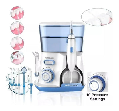 Irrigador Dental 220v Con Depósito Azul Para Higiene