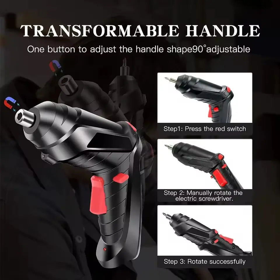 Destornillador Eléctrico Inalámbrico 4.2v 48pcs