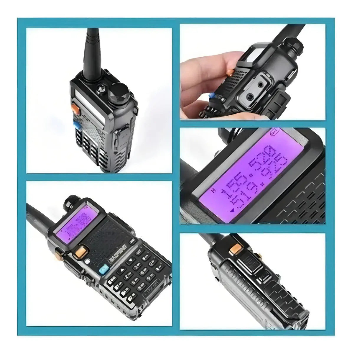 Walkie Talkie Baofeng Uv-5r Dual Band Vhf/uhf Fm