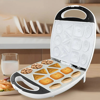 Máquina Para Hacer Galletas 13 Moldes Manual 1400w