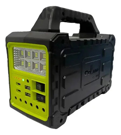 Estacion Energia Portatil Solar CL-3609 Panel 4 LED