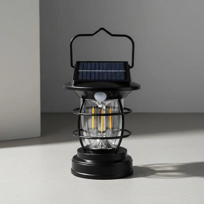 Lámpara Solar Con Sensor De Movimiento IP65 Para Jardín Terraza Patio Recargable