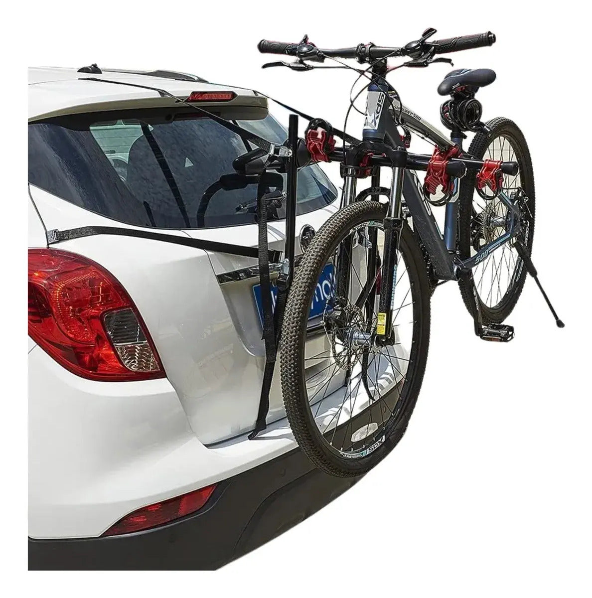 Portabicicletas para Auto para 3 Bicicletas con Correas