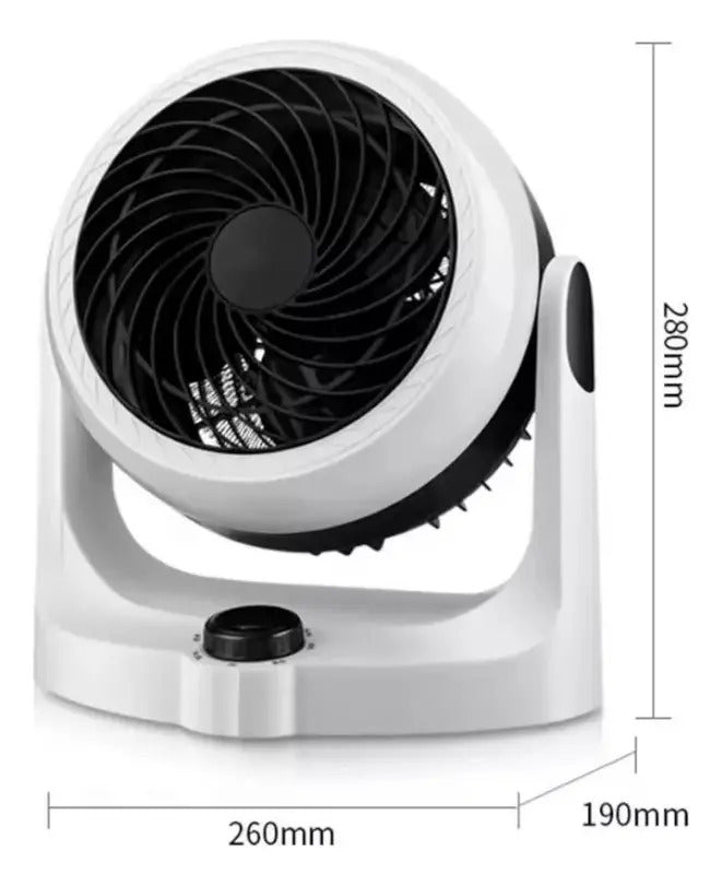Calefactor Ventilador Raf 2000w Color Blanco 2en1 Caliente